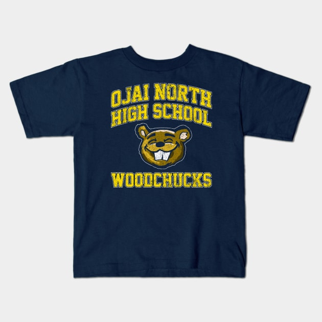 Ojai North High School Woodchucks Kids T-Shirt by huckblade